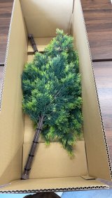 寺院用お供え造花_ひば_造花_SSサイズ_70cｍ [FPMP-0042]、を大阪府へ発送しました。